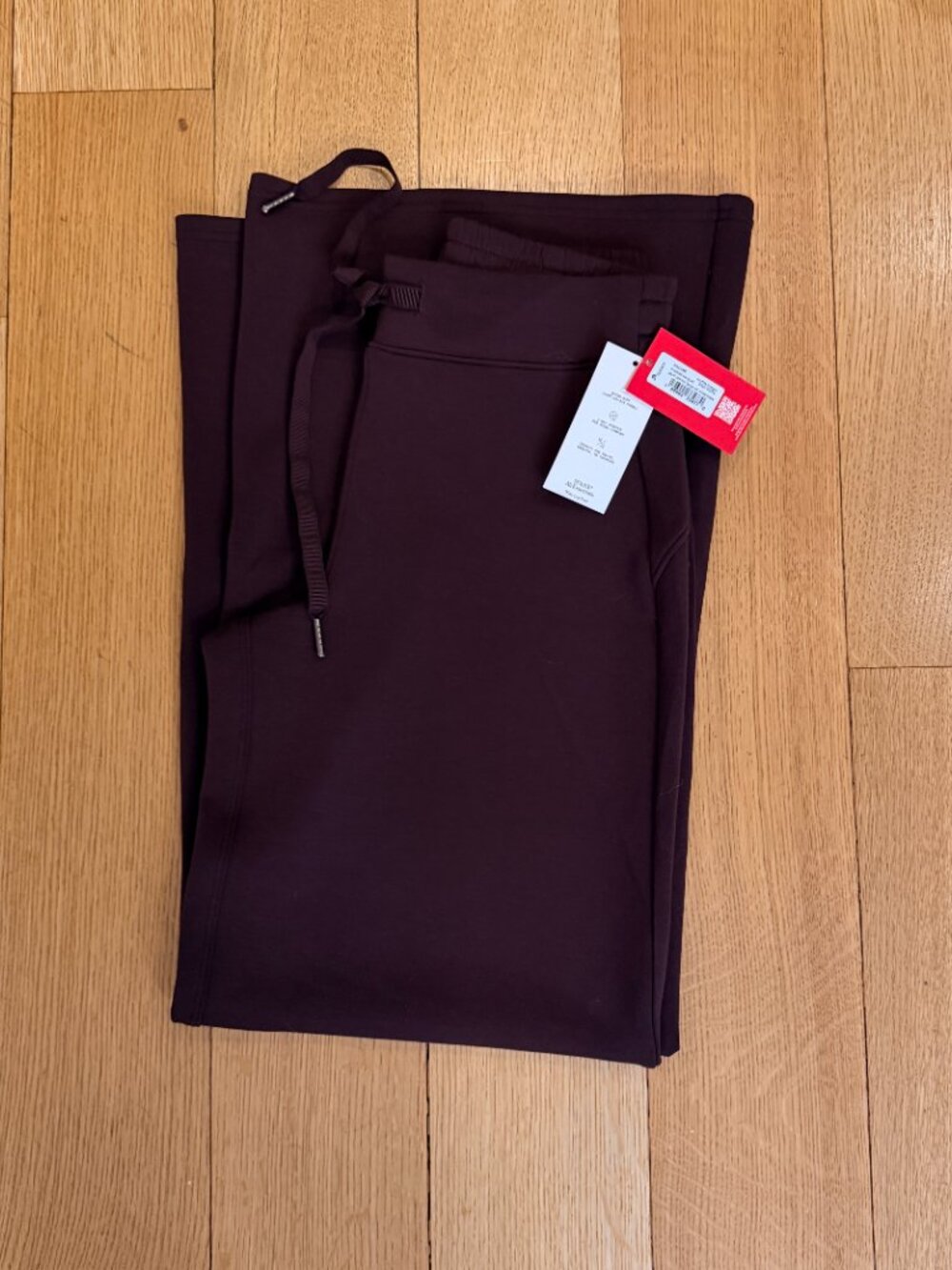 NWT Spanx Airessentials wide leg truffle brown pants XS - Picture 2 of 2